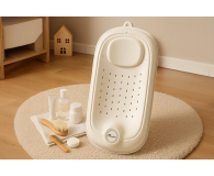 MOMINI Składana Podpórka do kąpieli dla niemowląt BathBuddy beige - 1536416 - zdjęcie 5